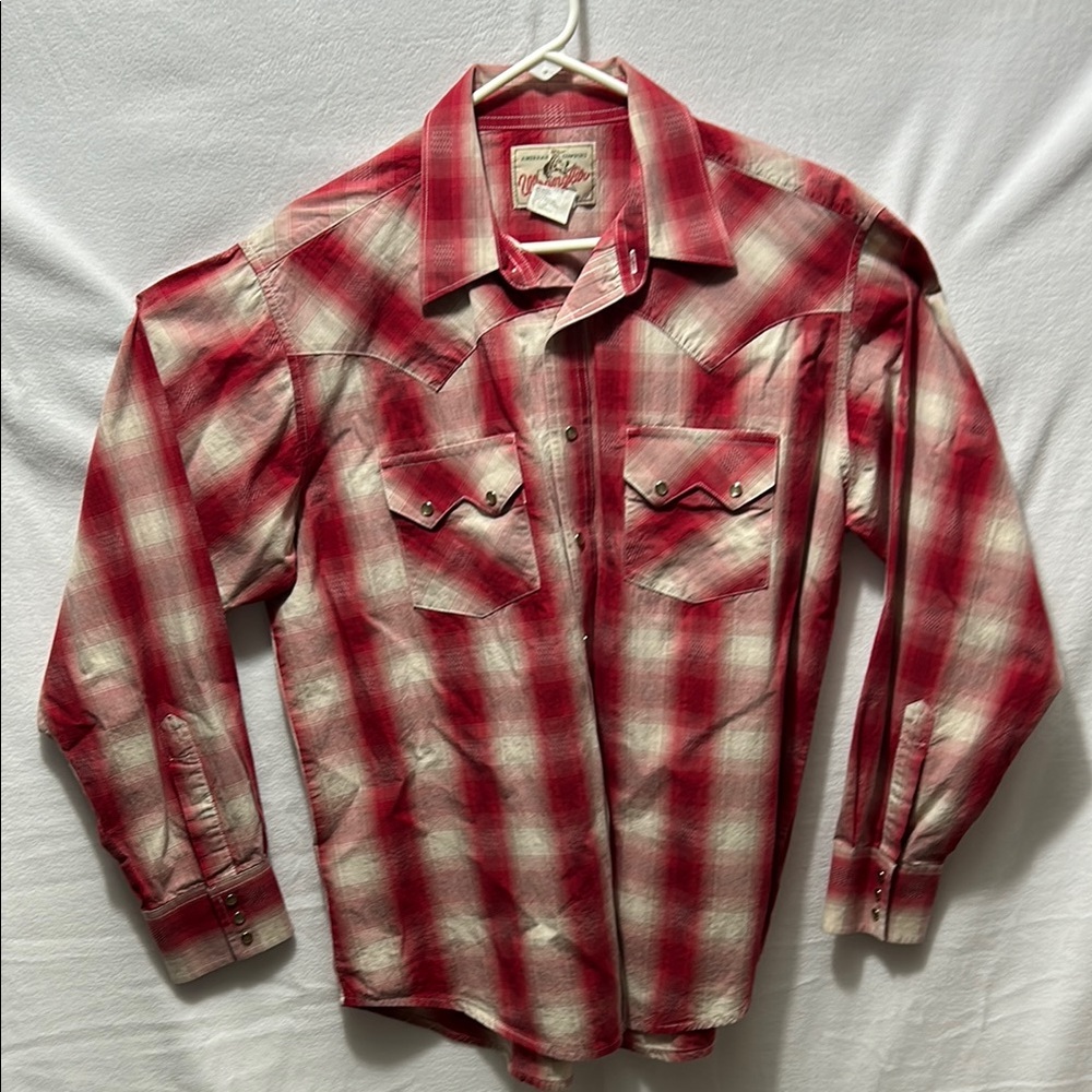 Wrangler Red Plaid Shirt